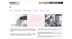 Desktop Screenshot of metrum.pl